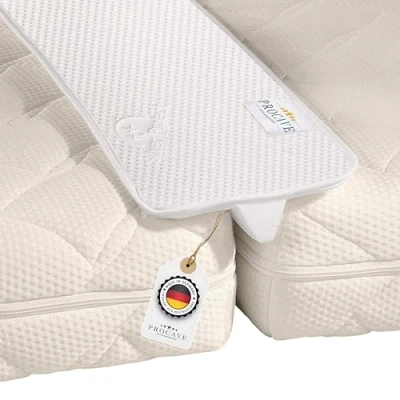 Afbeelding van PROCAVE Tweepersoonsbedbrug met Silver Protect overtrek, 25 x 200 cm, een matrasvulling combineert twee matrassen tot groot ligoppervlak, comfortabel voor goede nachtrust, Made in Germany