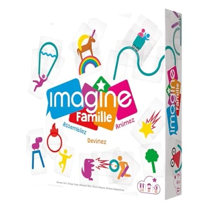 Afbeelding van Cocktail Games Imagine : Familie gezelschapsspel vanaf 8 jaar 3 spelers 30 minuten