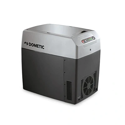 Afbeelding van DOMETIC TropiCool TC 21FL Draagbare elektrische Koelbox, 20 Liter, 12/24 Volt DC en 100 240 V AC, Mini koelkast voor auto, vrachtwagen, boot stopcontact