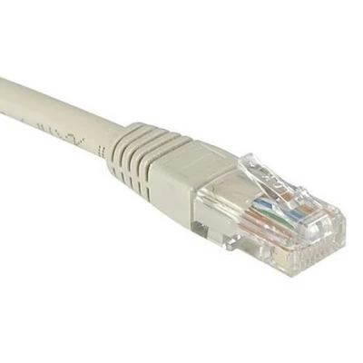 Afbeelding van Netwerkkabel RJ45 CAT 5E U/UTP grijs 0.15 m