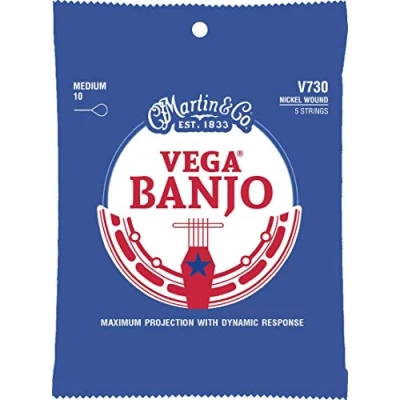 Afbeelding van Martin Banjo Snaren 5 String (Medium, 010 .023 en .010)