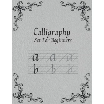 Afbeelding van Calligraphy Set For Beginners: 120 Sheet of Practice Paper Hand Lettering Workbook