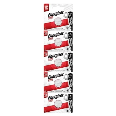 Afbeelding van Energizer CR2016 Lithium Knoopcel Batterij 5 Stuks