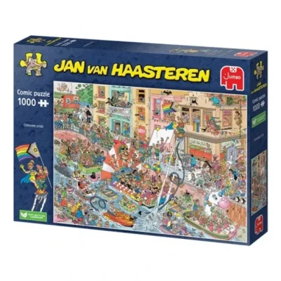 Afbeelding van Jan van Haasteren Celebrate pride 1000 stukjes
