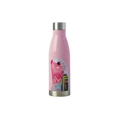 Afbeelding van Maxwell &amp; Williams Pete Cromer Isolerende Waterfles met Papegaai, BPA vrij Roestvrijstalen Thermosfles, 500 Milliliter