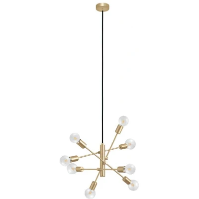 Afbeelding van Leen Bakker EGLOÂ GradoliÂ 1Â HanglampÂ Â E27Â Ã ̃Â 71ÂcmÂ Koper Vloerkleden Goudkleurig Staal EGLO