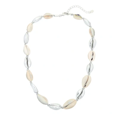Afbeelding van Jomide Ketting schelpjes Summer Paradise Zilverkleurig