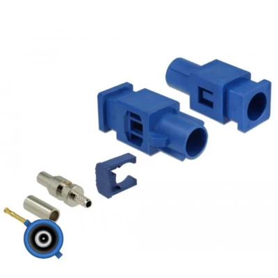 Afbeelding van Delock FAKRA C connector veerpen voor krimpen