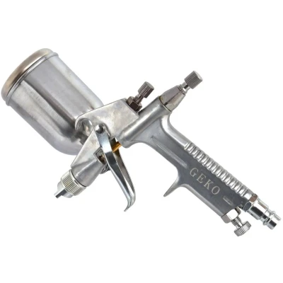 Afbeelding van Verfspuit 0.5mm 1/4 duims aansluiting 200ml inhoud Verfpistool GEKO