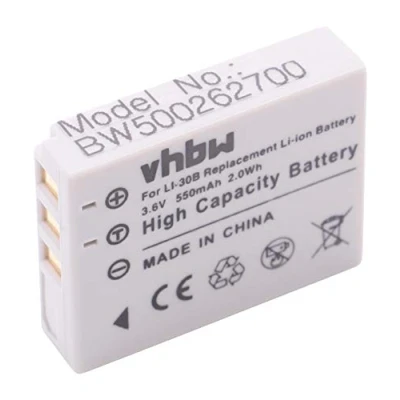 Afbeelding van Camera accu compatibel met Olympus Li 30B / 550 mAh VHBW