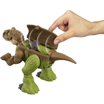 Afbeelding van Jurassic World Woeste Wisselaars Dubbel gevaar Tyrannosaurus Rex en Ankylosaurus