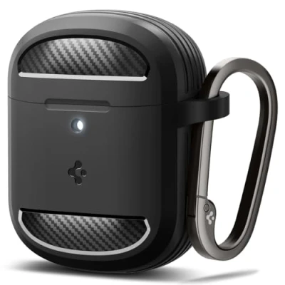 Afbeelding van Spigen Rugged Armor Case compatibel met Google Pixel Buds Pro 2 Mat Zwart