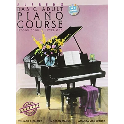 Afbeelding van Alfred&#039;s Basic Adult Piano Course Lesson Book, Bk 1: Book &amp; CD