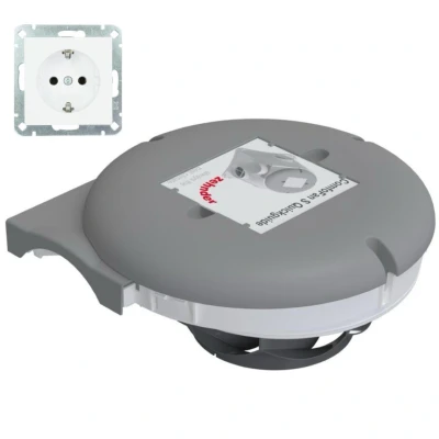 Afbeelding van Zehnder comfofan silent move up woonhuisventilator 425 m3 h met randaarde stekker 458016606