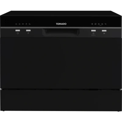 Afbeelding van Tomado TDW5501B Mini vaatwasser Vrijstaand 6 couverts 5 programma&quot;;s Zwart
