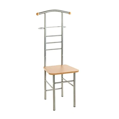Afbeelding van HAKU Möbel valet, MDF, alu beukenhout, B 46 x D 50 H 119 cm