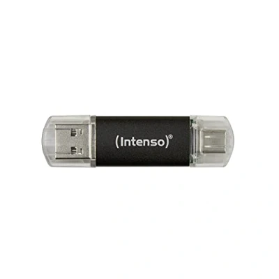 Afbeelding van Intenso Twist Line 256 GB, Dual USB stick 3.2 Gen 1x1, C en A, 70 MB/s, antraciet
