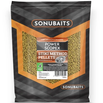 Afbeelding van Sonubaits Stiki Method Pellets 4mm (650g) Smaak : Power Scopex