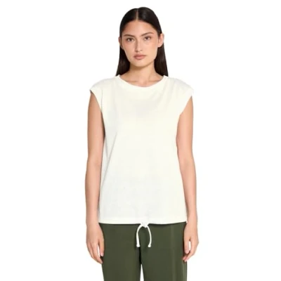 Afbeelding van Street One Studio LOOK MIT TAPE Tshirt print, Dames, Maat: 34, Weiß