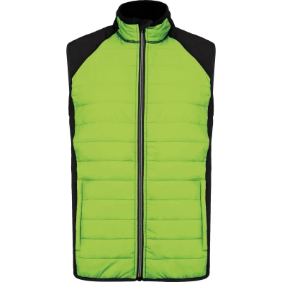 Afbeelding van PROACT BODYWARMER BI MATERIAAL PA235 Lime / Black