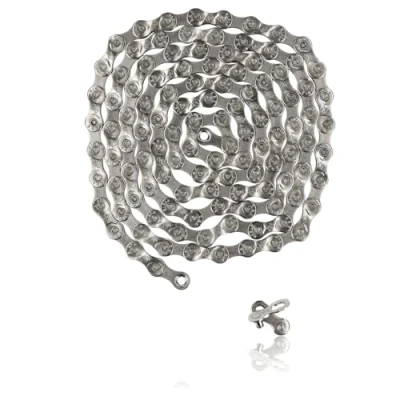 Afbeelding van Fietsketting 9 Speed 116 Schakels Inclusief Verbindingsschakel Maat 1/2 x 11/128 Inch 6.3 mm