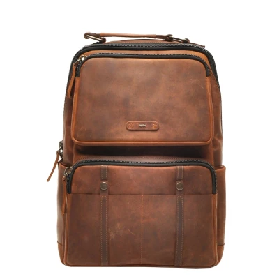 Afbeelding van Berba Barbarossa Backpack 15,6&quot; coffee Laptoptas