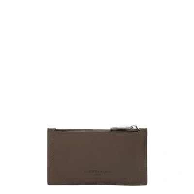 Afbeelding van Liebeskind Berlin Women&#039;s New Wallet XS CHUDY Sheep Natural Purse, light Truffel, truffel
