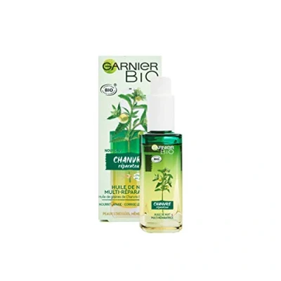 Afbeelding van 1+1 gratis: Garnier Bio Nachtolie Verzachtende Hennep 30 ml