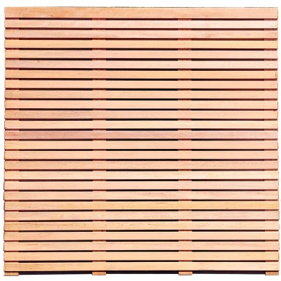 Afbeelding van Intergard schutting hardhout lamellen 180x180cm (51pl.)