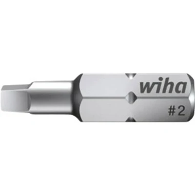 Afbeelding van 5x Wiha Bit Standard 25 mm binnenvierkant 1/4 (06635) 2 2,8