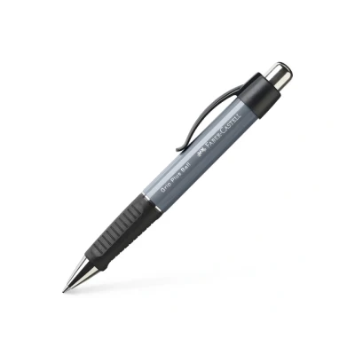 Afbeelding van 5x Balpen Faber Castell Grip plus steengrijs