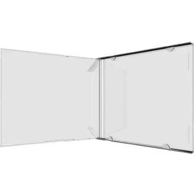 Afbeelding van CD Jewelbox, without tray, 10.4mm, machine packing grade, transparent