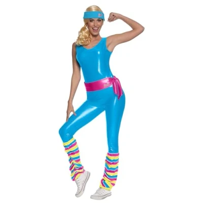 Afbeelding van Rubies Exercise Barbie jumpsuit S (38 40)