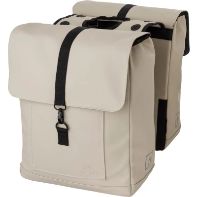 Afbeelding van Dubbele fietstas Jaxx II 28L Taupe