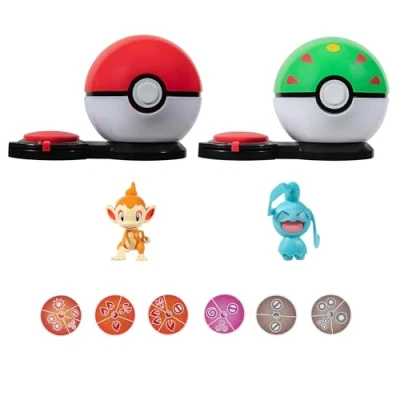 Afbeelding van Pokemon Surprise Attack Game Chimchar &amp; Wynaut