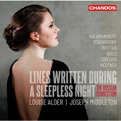Afbeelding van Louise Alder &amp; Joseph Middleton Lines Written During A Sleeplesss Night (CD)