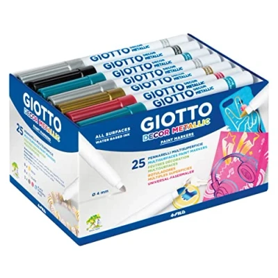 Afbeelding van Giotto 5245 00 Decor viltstiften, 17 x 11,5 8,5 cm