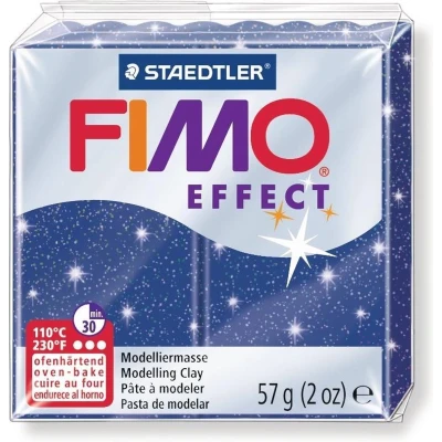 Afbeelding van Fimo klei Glitter blauw Nummer 302
