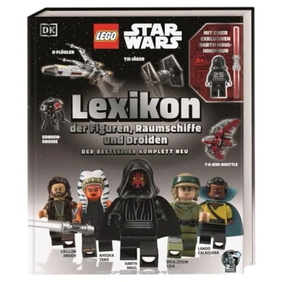 Afbeelding van LEGO® Star Wars(TM) Lexikon Der Figuren, Raumschiffe und Droiden: Bestseller komplett neu. Mit einer exklusiven Wars Minifigur. Das Buch zu 25 Jahre