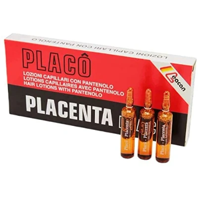 Afbeelding van Haaruitval Placenta Placo voor haarintensieve behandeling (elk 24 flacons van 4 fl oz)