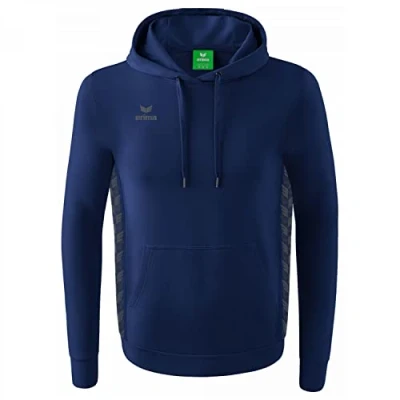 Afbeelding van Essential Team sweatshirt met capuchon new navy/slate grey / M