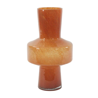 Afbeelding van Light &amp; Living Vaas TRASMO Ø23.5x42cm Oranje