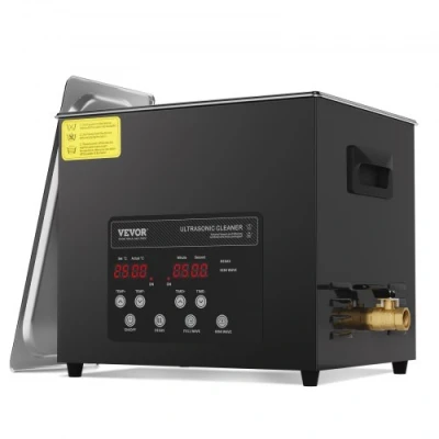Afbeelding van VEVOR Ultrasone reiniger 10L Reinigingsmachine met timerverwarming en mand 240W