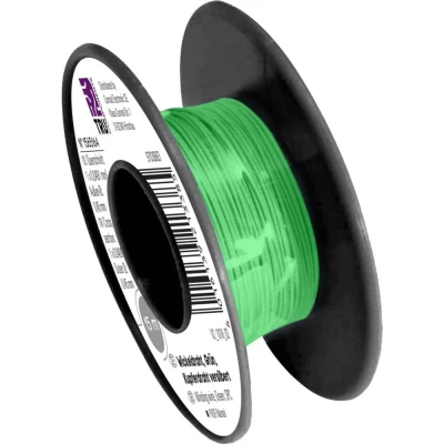 Afbeelding van TRU COMPONENTS 1565164 Wire Wrap draad 1 x 0.05 mm² Groen 15 m