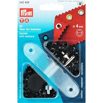 Afbeelding van Prym Nestelringen 4mm Gebronsd