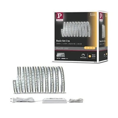 Afbeelding van Paulmann MaxLED 1000 70588 LED strip basisset Met connector (male) 24 V 3 m Warmwit 1 stuk(s)
