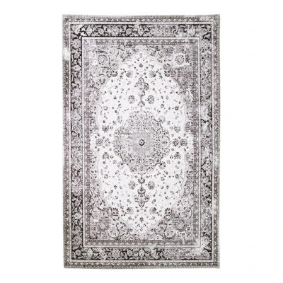 Afbeelding van Giga Meubel House Nordic Vloerkleed Havana Zwart/Wit 200x300cm