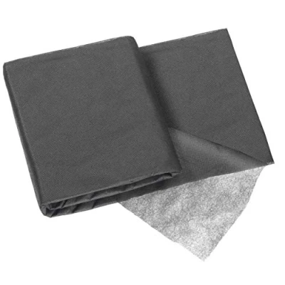Afbeelding van Connex FLOR80350 onkruidbestrijding, 10 x 1,2 m, 50 g/m², PP, zwart, voorkomt onkruidgroei, slaat bodemwarmte en vocht op, ondersteunt het rijpingsproces, mulchvlies,