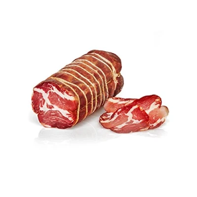 Afbeelding van Spicy Capocollo, Italian Food by Salumi Pasini, 1.3 kg