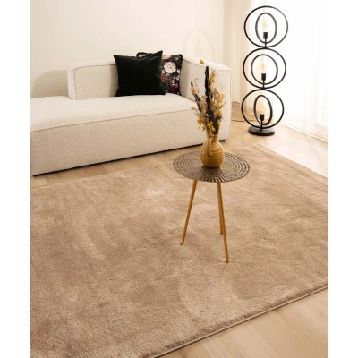 Afbeelding van Velours Vloerkleed Flair Beige 160x230 Cm